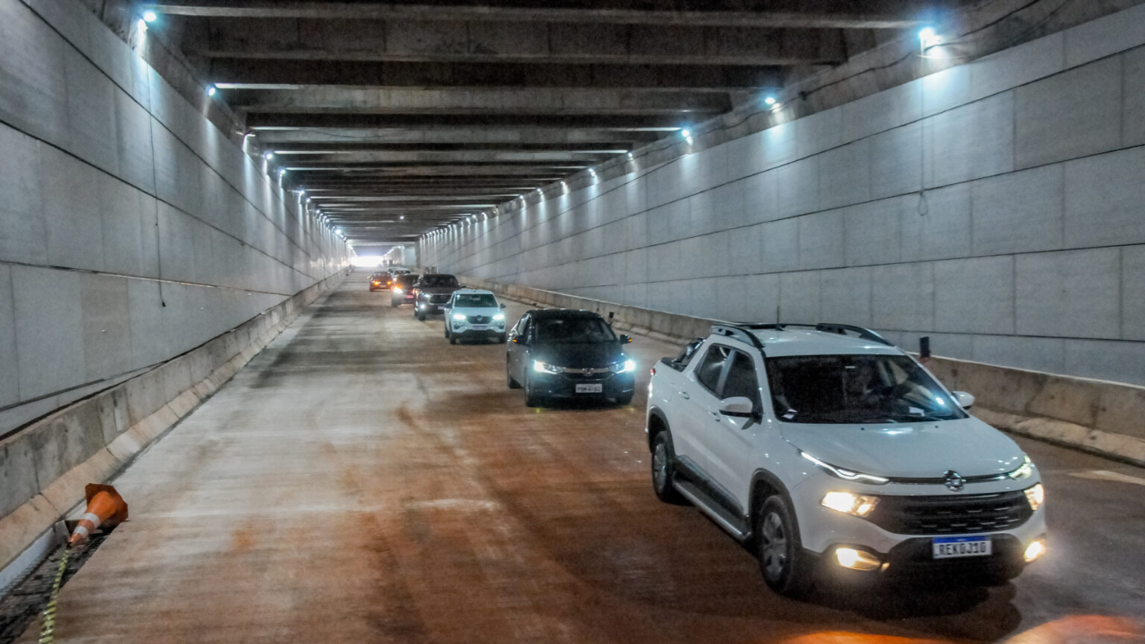 Cinco órgãos do GDF definirão critérios de segurança viária no túnel