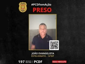 Falso Pastor com 16 ocorrências acaba preso pela PCDF