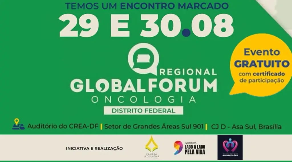 Global Forum Regional Oncologia – Distrito Federal