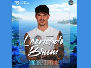 Leonardo Brum: modelo brasileiro no reality "L'isola dei famosi"2025 1 Design sem nome 25
