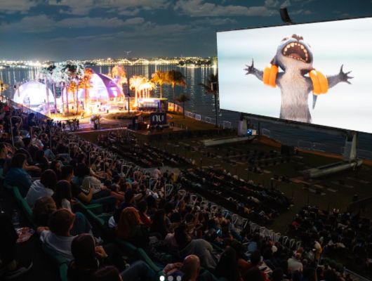 Pontão do Lago Sul traz no Open Air a maior tela de cinema para o DF 3 a 15/06
