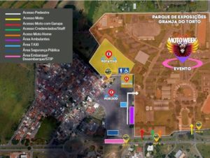 Capital Moto Week 2025 com inicio 24 de julho ganha acessos estratégicos