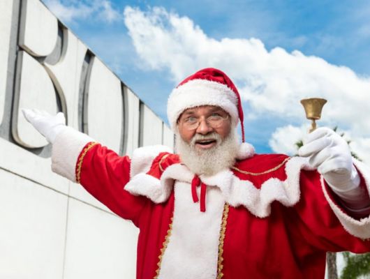 Bento e Totó recebem Papai Noel com responsabilidade socioambiental