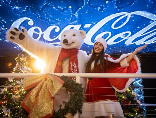 *Boulevard Shopping Brasília recebe a Caravana de Natal da Coca-Cola em noite especial*