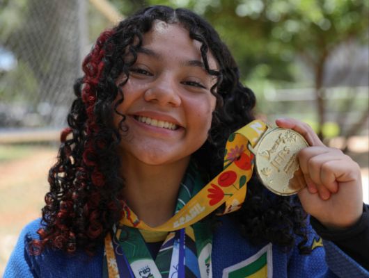 Brasil no Sul-Americano de judô no Paraguai: Com Aluna da rede pública do DF