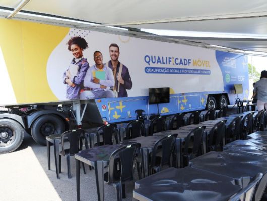 QualificaDF Móvel abre mais de 1,2 mil vagas