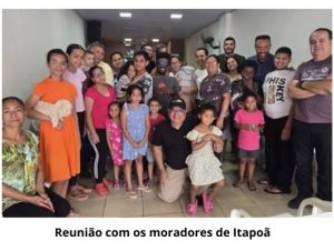 Reuniao com moradores do Itapoa