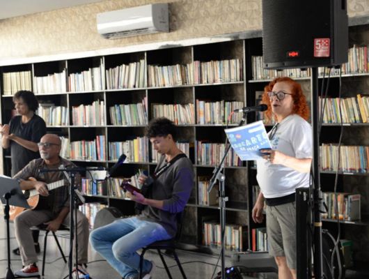 Biblioteca da 108/308 Sul oferece programação cultural gratuita para todas as idades