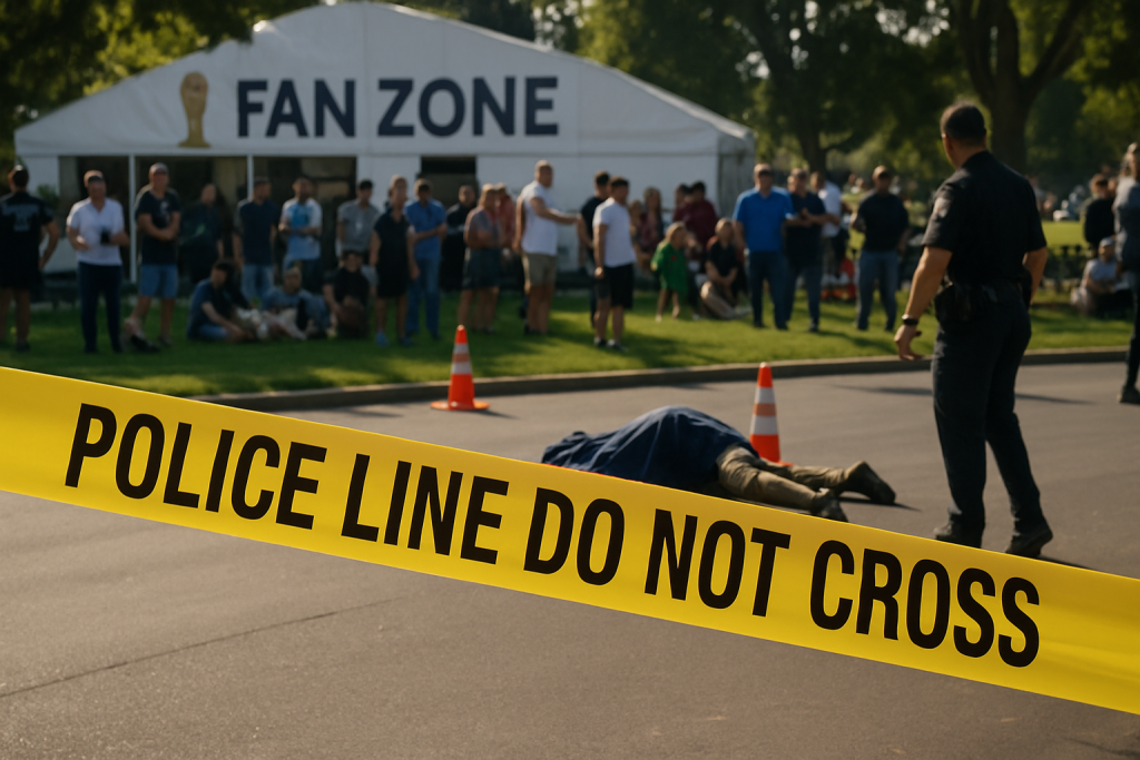 Ataque a tiros nas Fan Zones